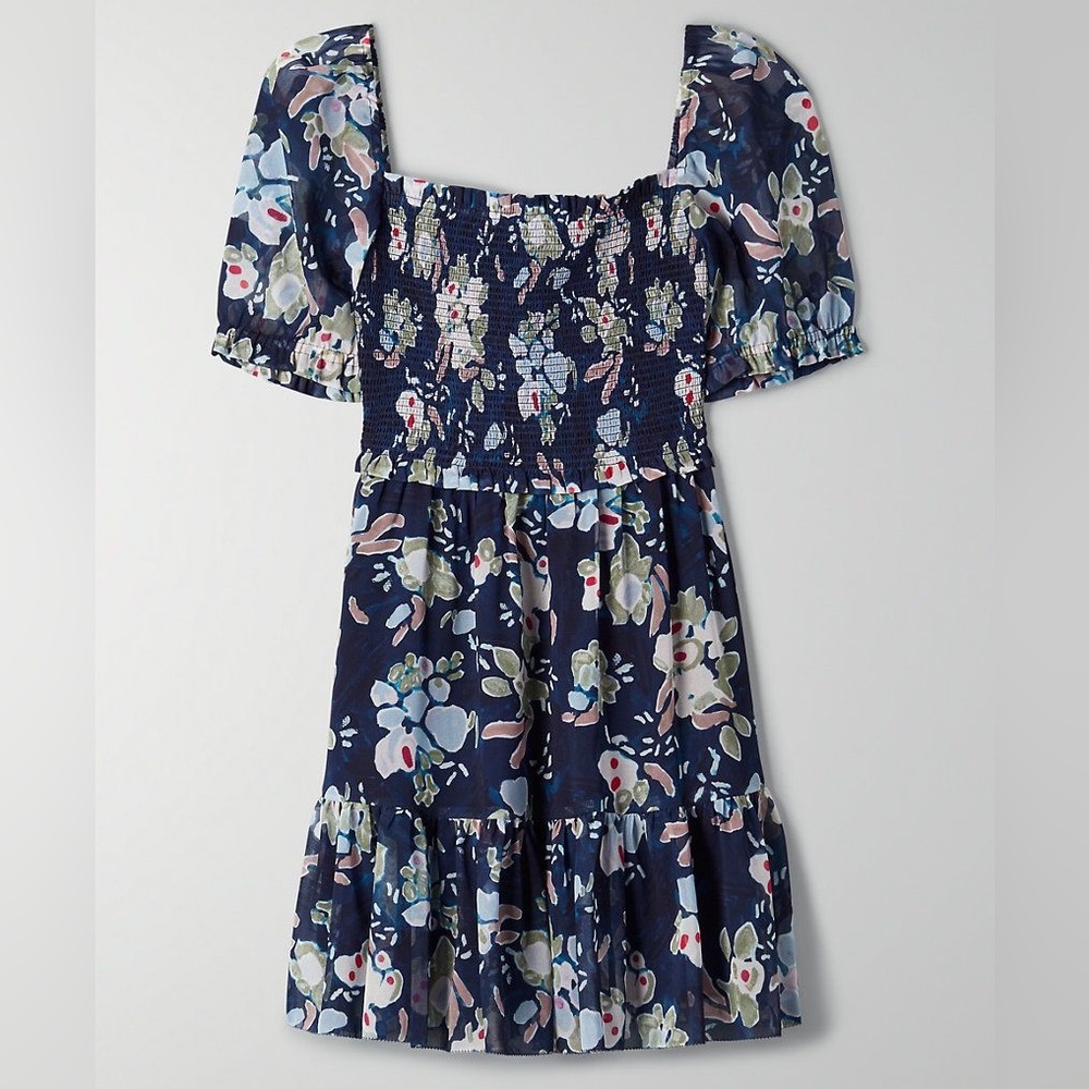 Wilfred laken shortsleeve mini dress